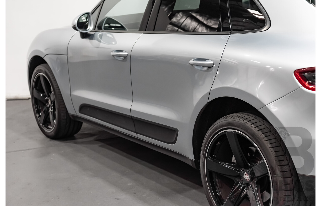 7/2016 Porsche Macan S Diesel 4d Wagon Silver 3.0L V6 Turbo Diesel
