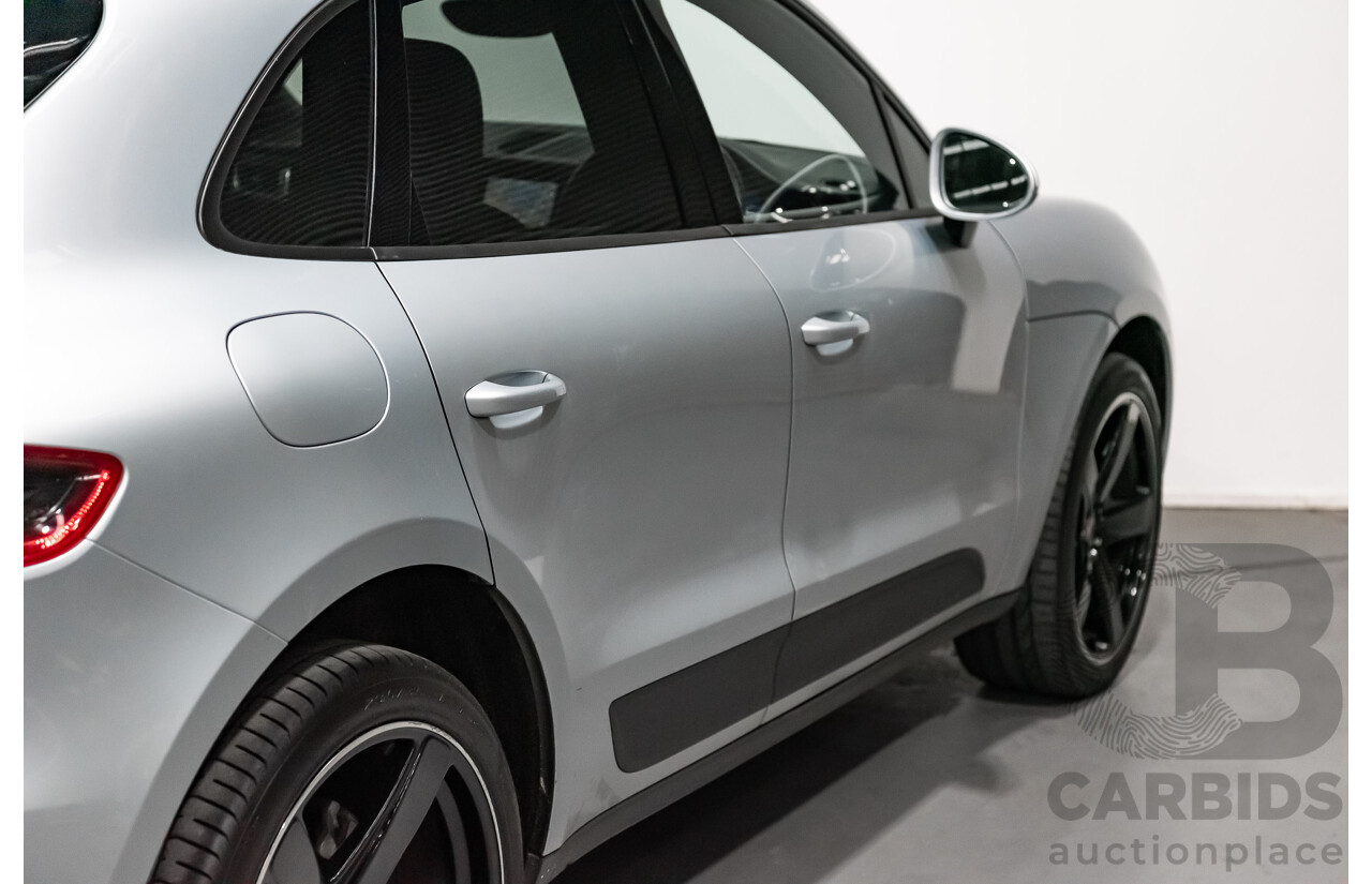 7/2016 Porsche Macan S Diesel 4d Wagon Silver 3.0L V6 Turbo Diesel
