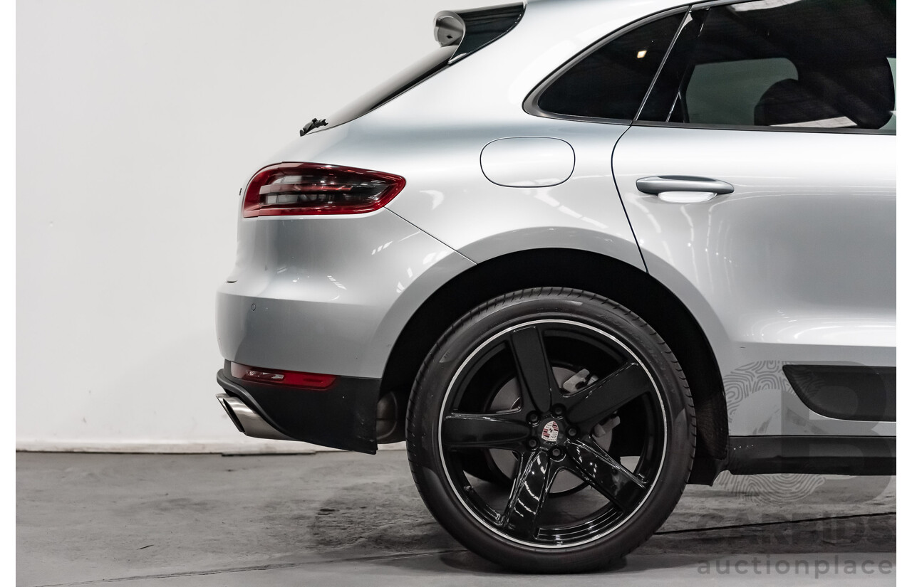 7/2016 Porsche Macan S Diesel 4d Wagon Silver 3.0L V6 Turbo Diesel