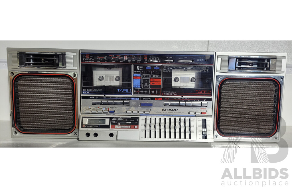 Sharp GF-800 Boom Box