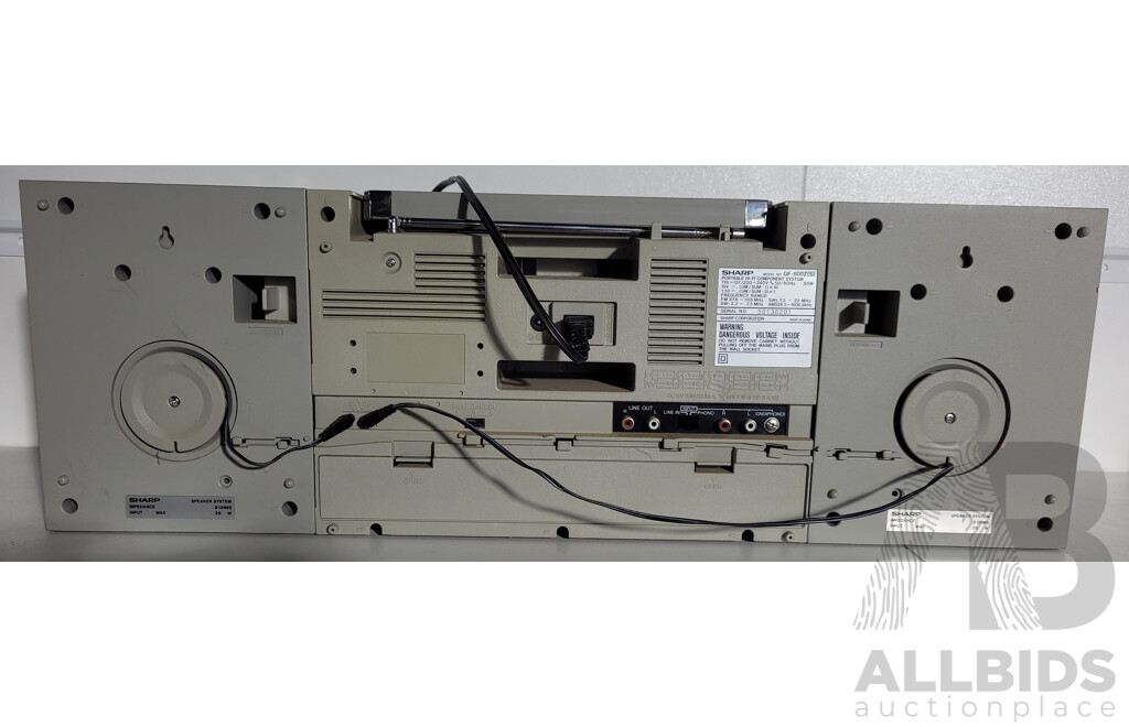 Sharp GF-800 Boom Box