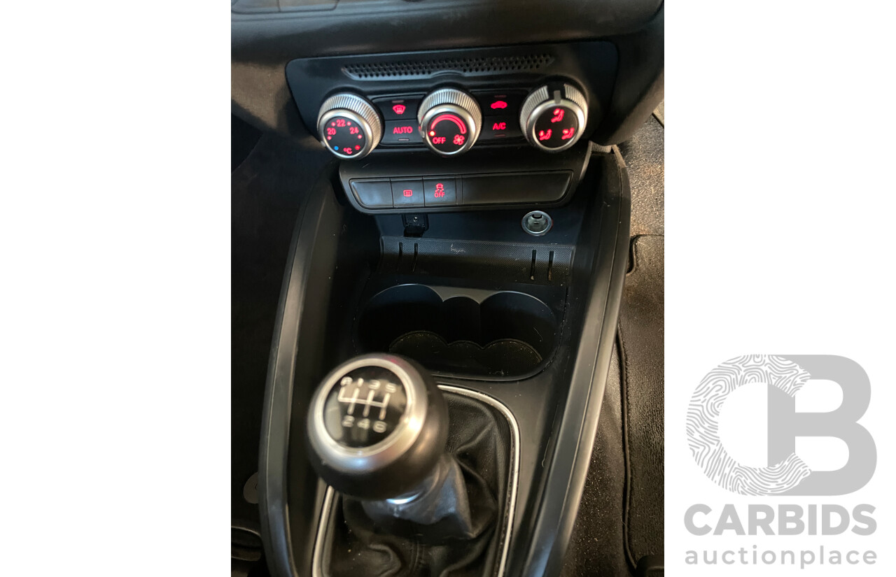 7/2013 Audi A1 Sportback 1.4 TFSI Attraction 8X MY14 5d Hatchback Black 1.4L