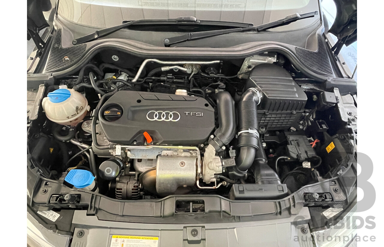 7/2013 Audi A1 Sportback 1.4 TFSI Attraction 8X MY14 5d Hatchback Black 1.4L