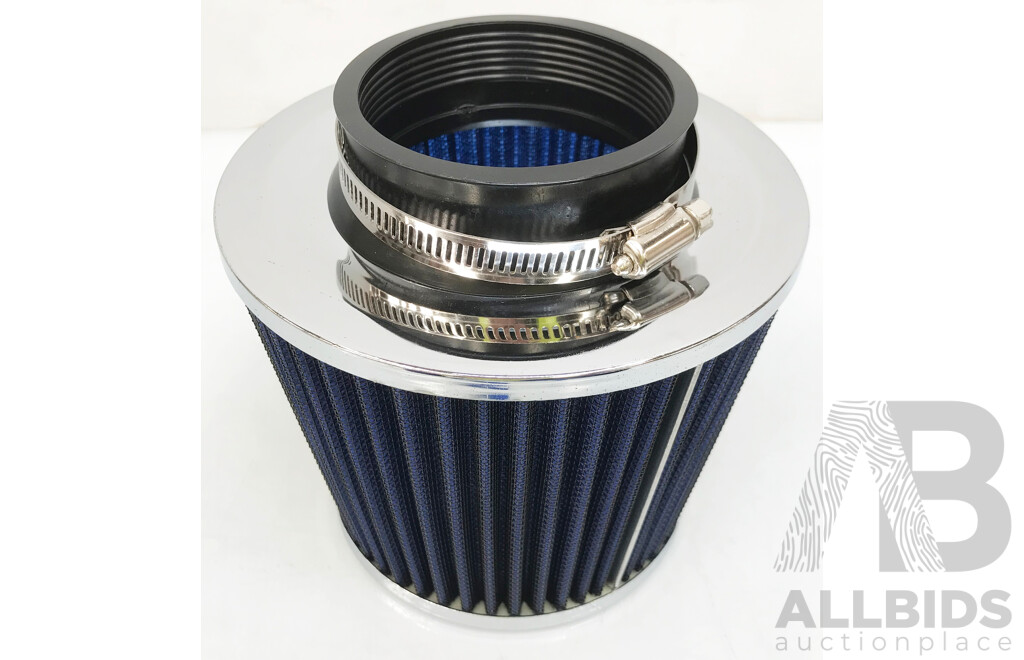 Universal High Flow Cold Air Intake Induction Pipe Hose Kit with Air Filter