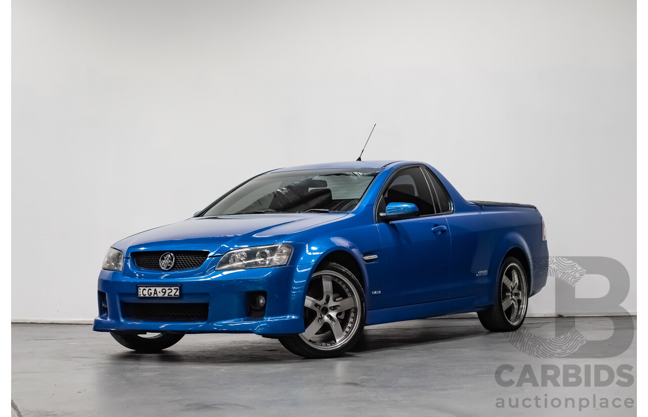 5/2009 Holden Commodore SS-V SE VE MY10 Utility Blue 6.0L V8