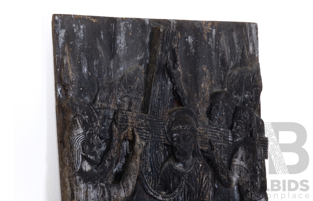 18th Century Hard-Carved Hardwood - Lot 1484317 | ALLBIDS