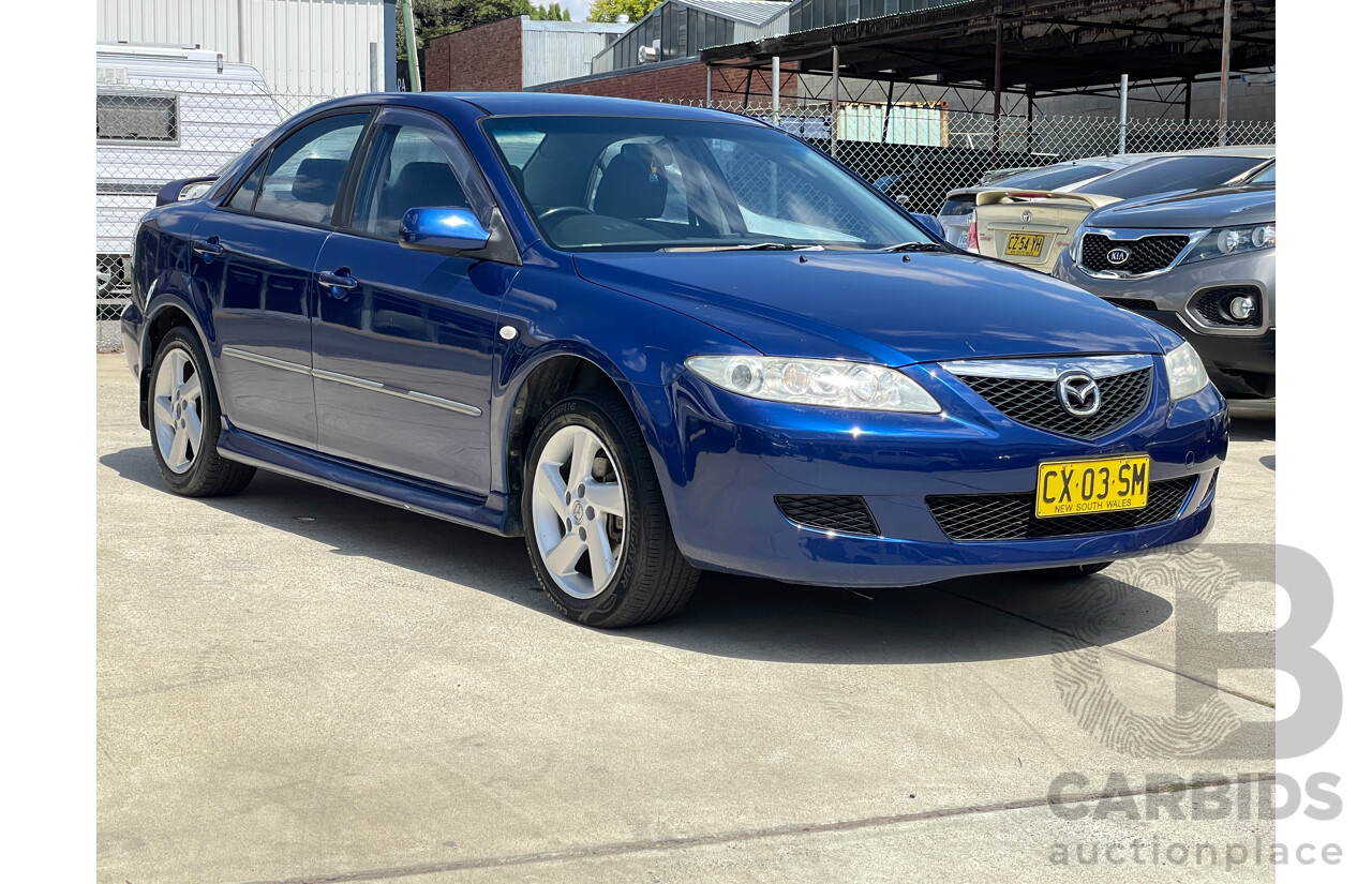 1/2005 Mazda Mazda6 Classic GG 4d Sedan Blue 2.3L