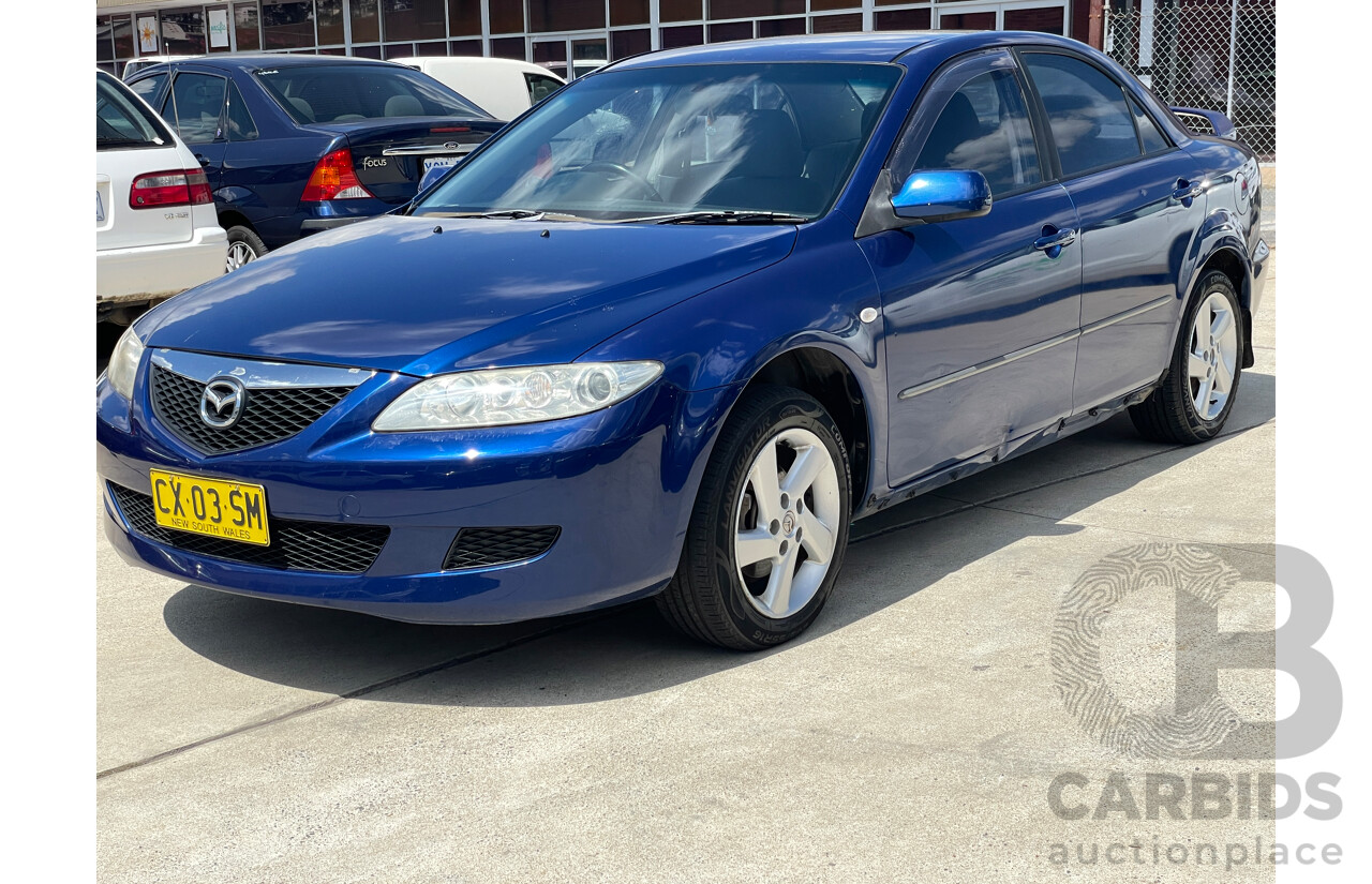 1/2005 Mazda Mazda6 Classic GG 4d Sedan Blue 2.3L