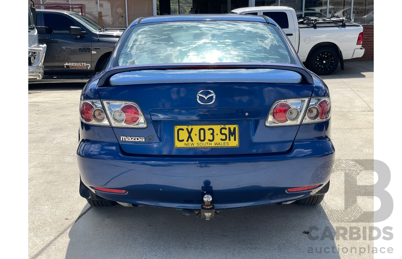 1/2005 Mazda Mazda6 Classic GG 4d Sedan Blue 2.3L