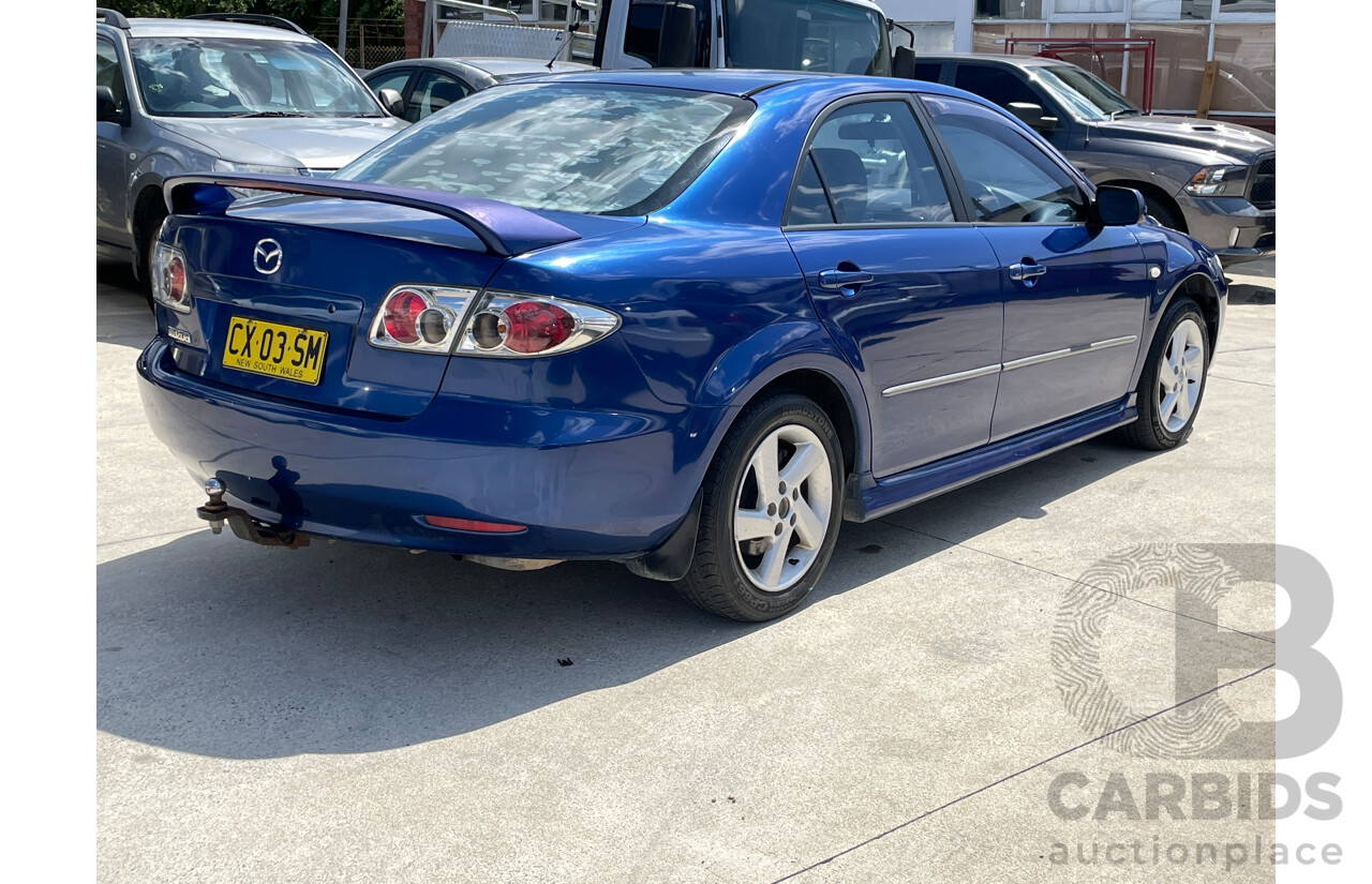 1/2005 Mazda Mazda6 Classic GG 4d Sedan Blue 2.3L