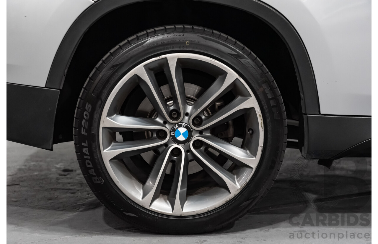 4/2014 Bmw X1 Sdrive 18d E84 MY14 4d Wagon Silver 2.0L Turbo Diesel