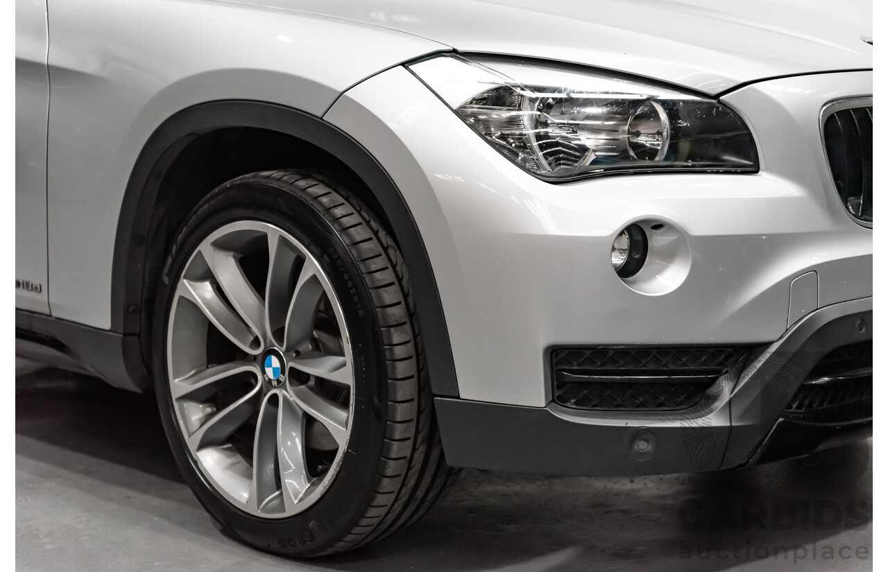 4/2014 Bmw X1 Sdrive 18d E84 MY14 4d Wagon Silver 2.0L Turbo Diesel