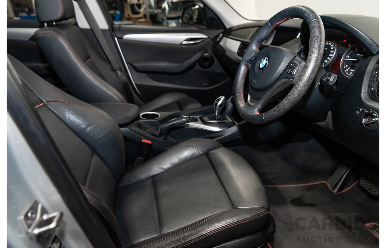 4/2014 Bmw X1 Sdrive 18d E84 MY14 4d Wagon Silver 2.0L Turbo Diesel