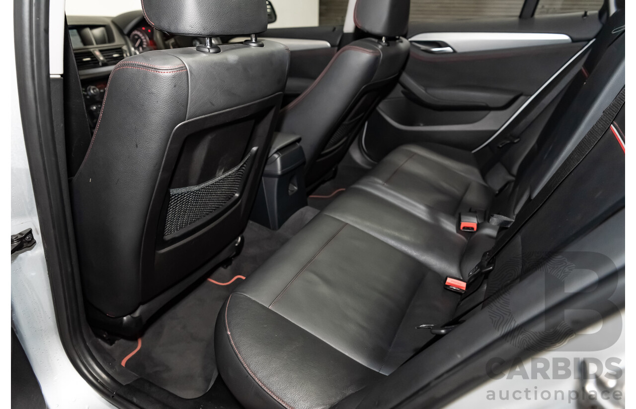 4/2014 Bmw X1 Sdrive 18d E84 MY14 4d Wagon Silver 2.0L Turbo Diesel