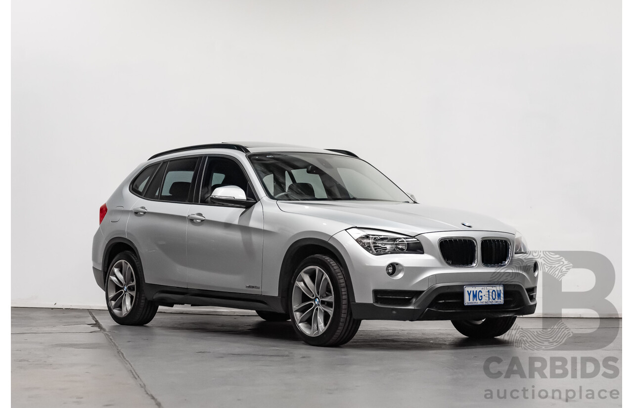 4/2014 Bmw X1 Sdrive 18d E84 MY14 4d Wagon Silver 2.0L Turbo Diesel