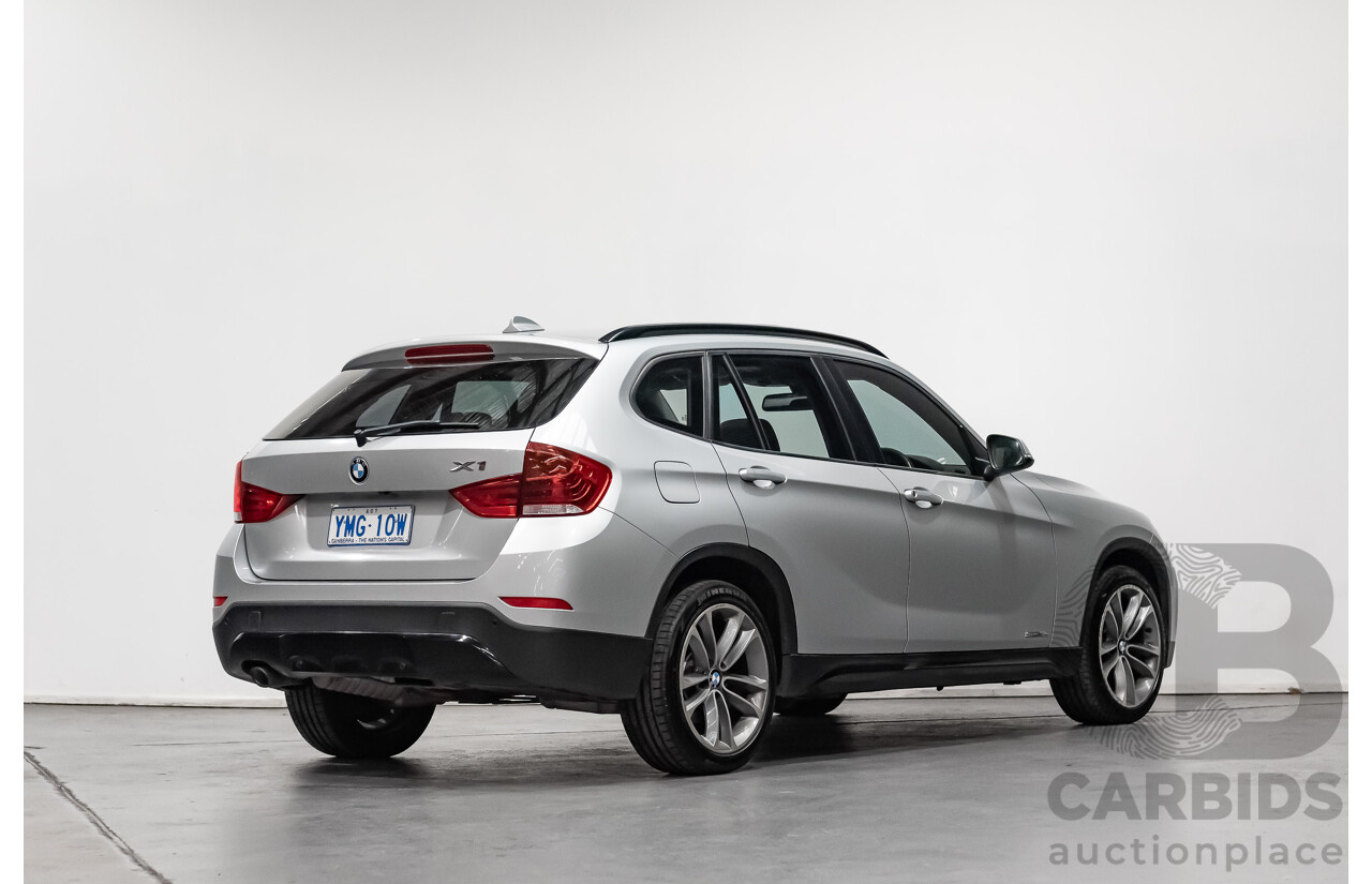 4/2014 Bmw X1 Sdrive 18d E84 MY14 4d Wagon Silver 2.0L Turbo Diesel
