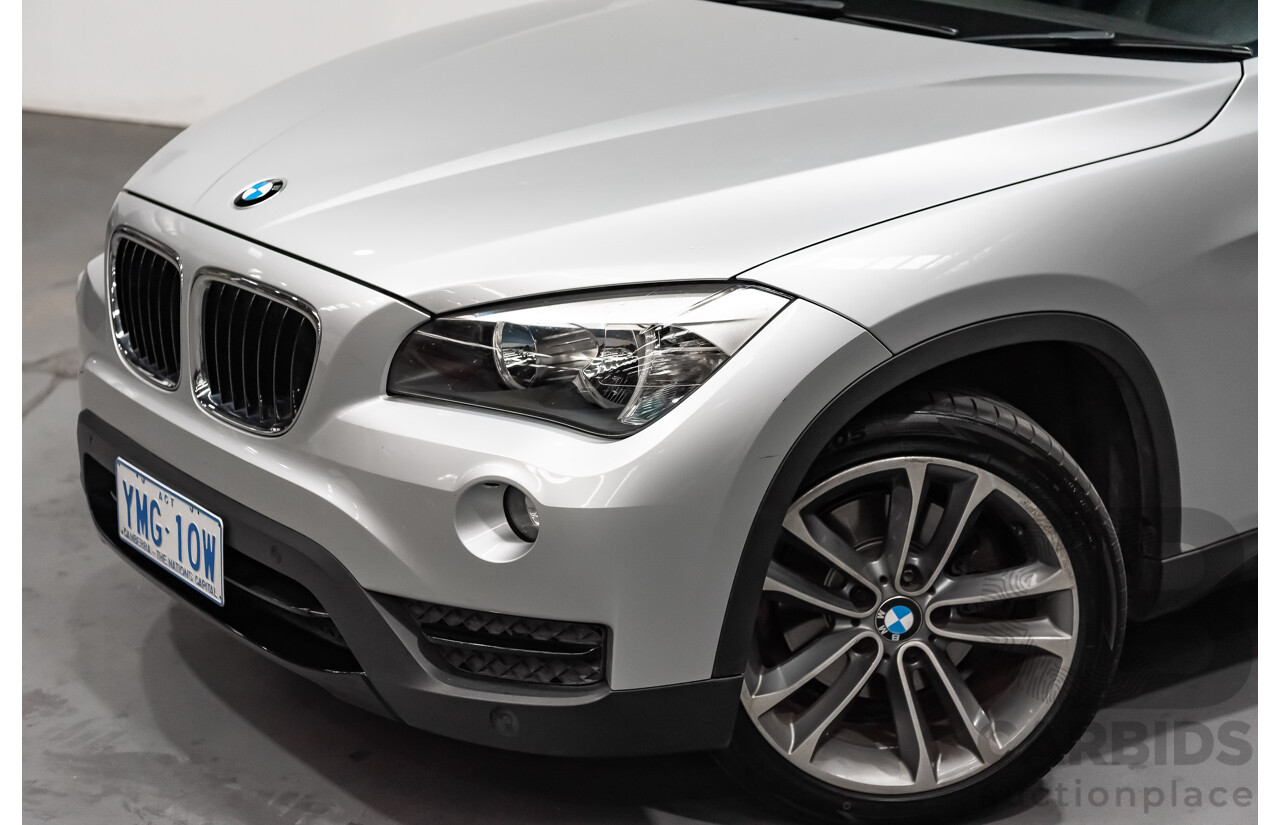 4/2014 Bmw X1 Sdrive 18d E84 MY14 4d Wagon Silver 2.0L Turbo Diesel