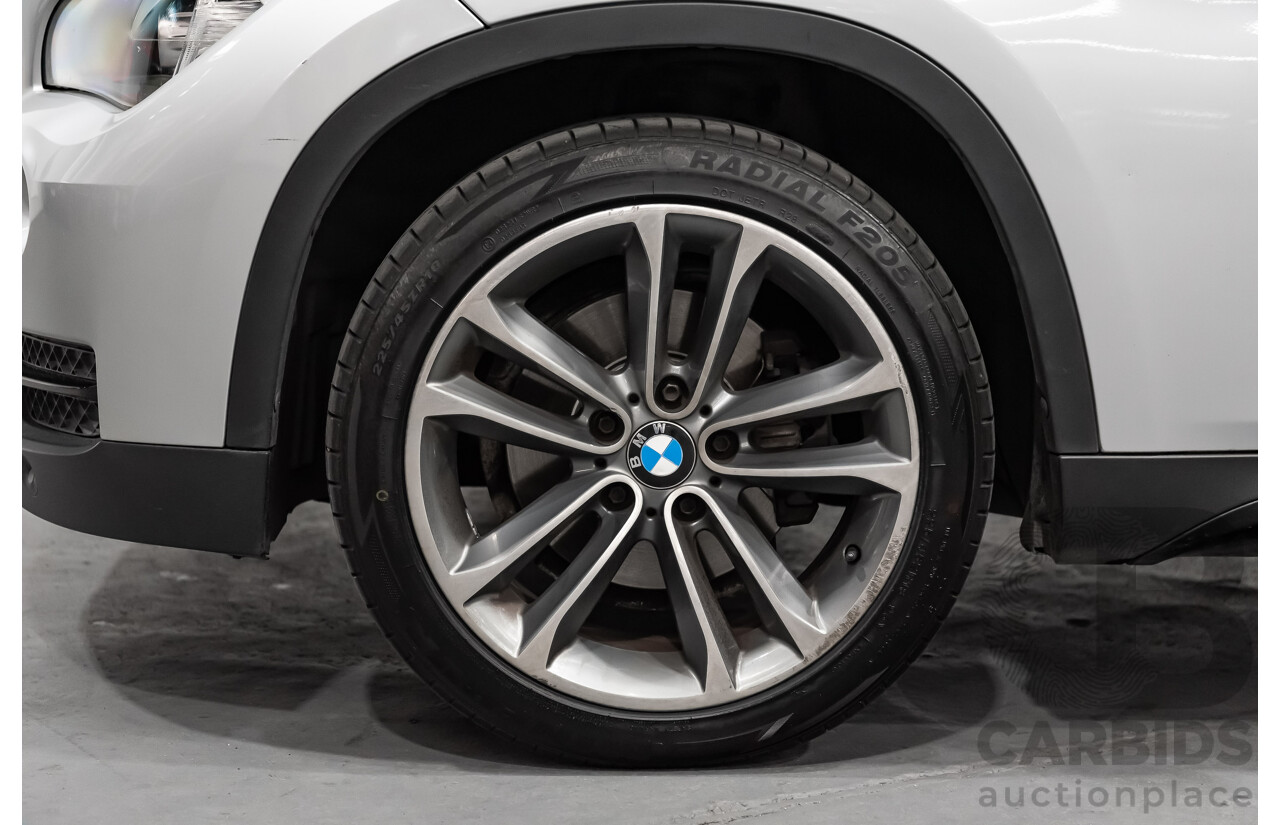 4/2014 Bmw X1 Sdrive 18d E84 MY14 4d Wagon Silver 2.0L Turbo Diesel