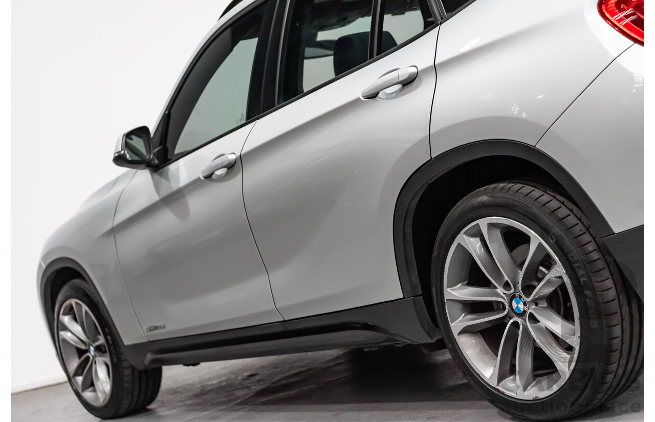 4/2014 Bmw X1 Sdrive 18d E84 MY14 4d Wagon Silver 2.0L Turbo Diesel