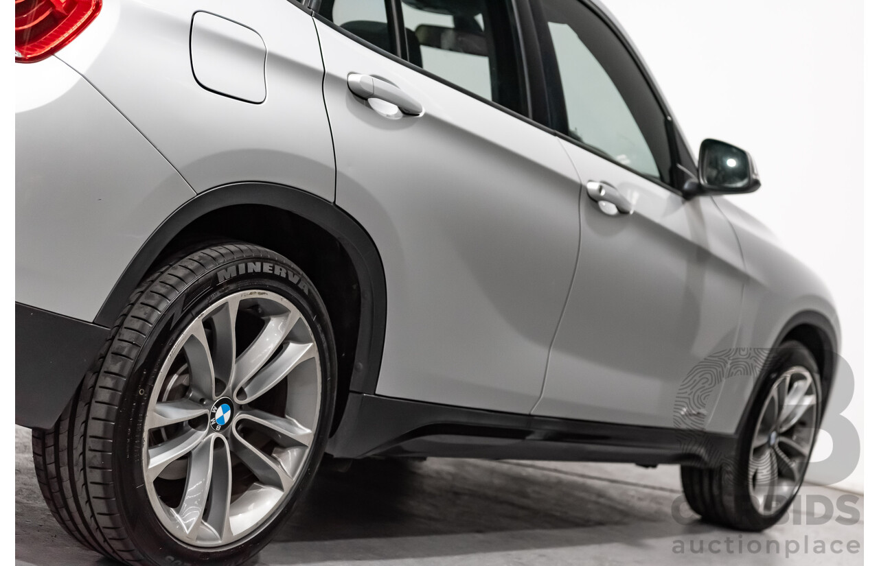 4/2014 Bmw X1 Sdrive 18d E84 MY14 4d Wagon Silver 2.0L Turbo Diesel