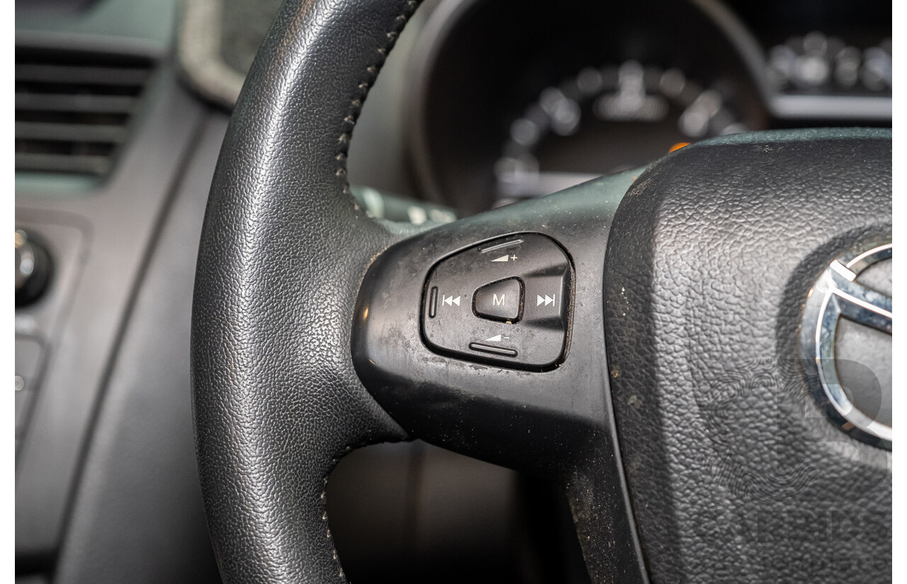 12/2015 Mazda BT-50 GT (4x4) MY16 Dual Cab Utility White Turbo Diesel 3.2L