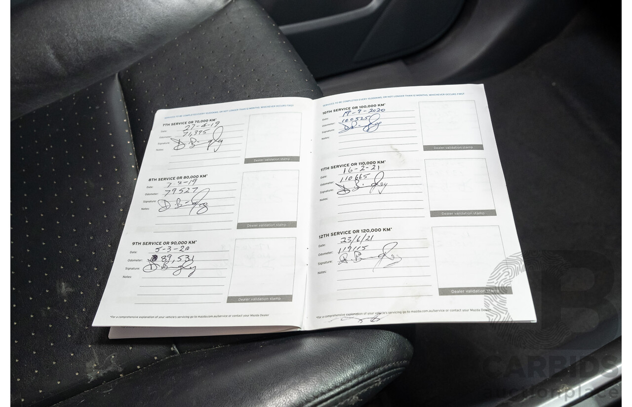 12/2015 Mazda BT-50 GT (4x4) MY16 Dual Cab Utility White Turbo Diesel 3.2L