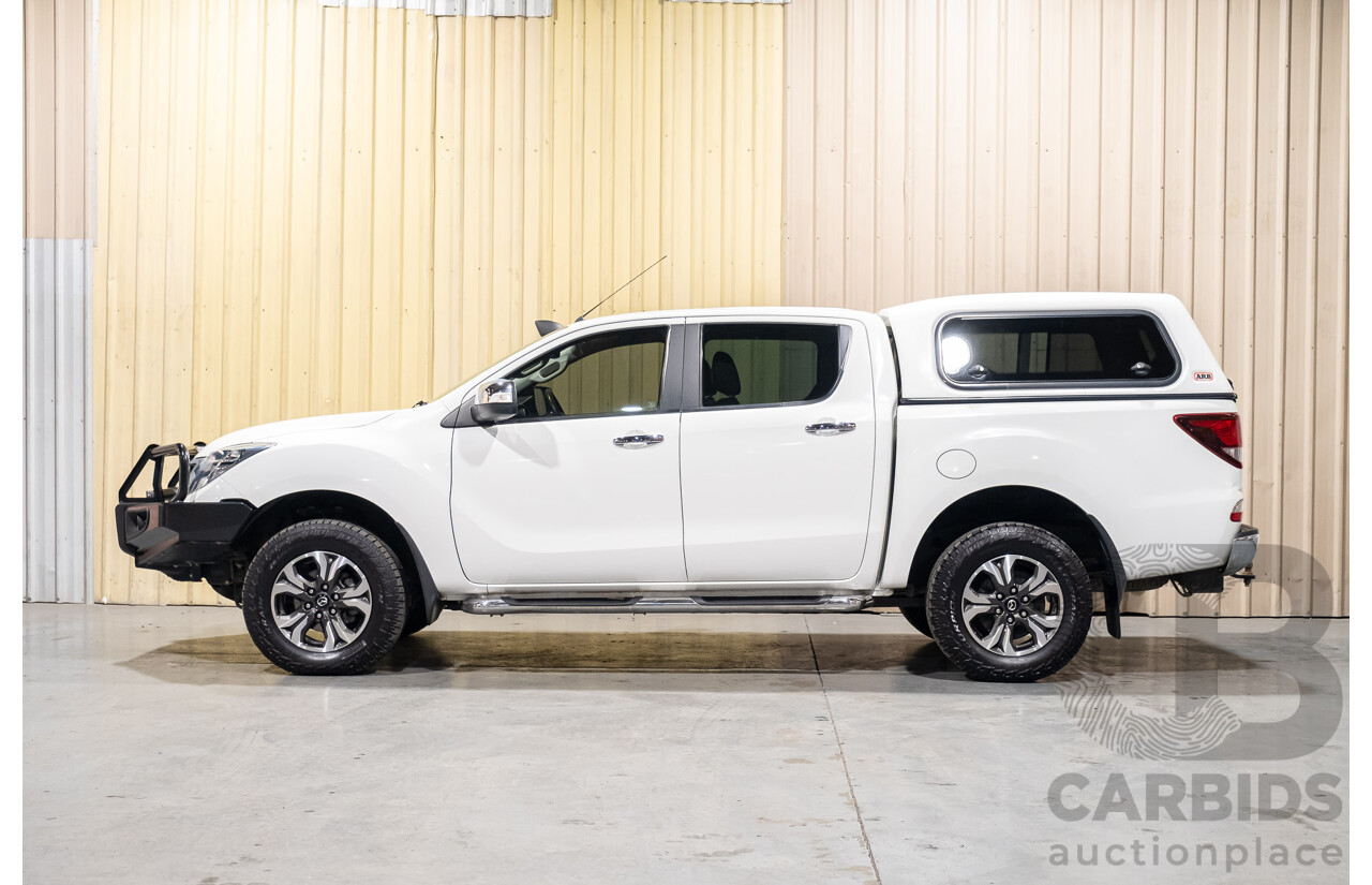 12/2015 Mazda BT-50 GT (4x4) MY16 Dual Cab Utility White Turbo Diesel 3.2L