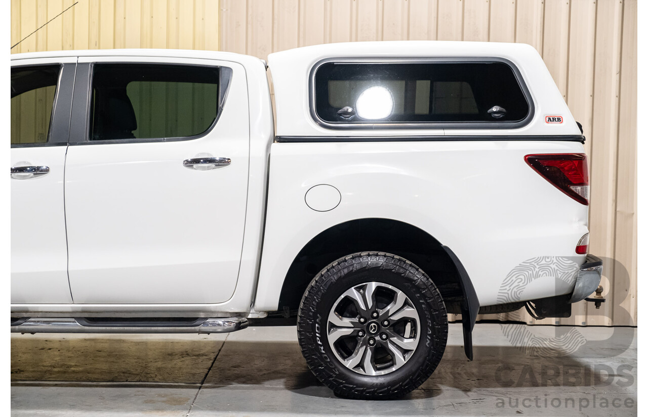 12/2015 Mazda BT-50 GT (4x4) MY16 Dual Cab Utility White Turbo Diesel 3.2L