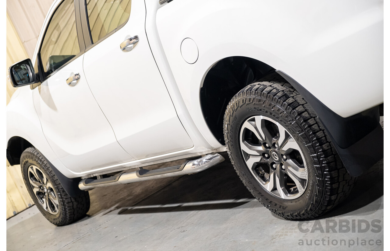 12/2015 Mazda BT-50 GT (4x4) MY16 Dual Cab Utility White Turbo Diesel 3.2L