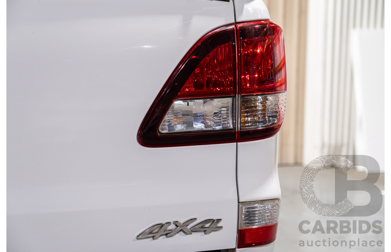 12/2015 Mazda BT-50 GT (4x4) MY16 Dual Cab Utility White Turbo Diesel 3.2L
