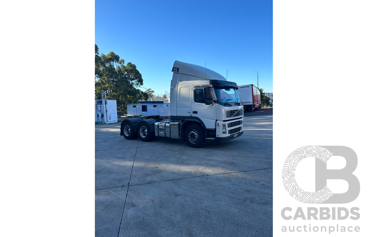 10/2008 Volvo FM 13 6x4 480 HP I-Shift Prime Mover