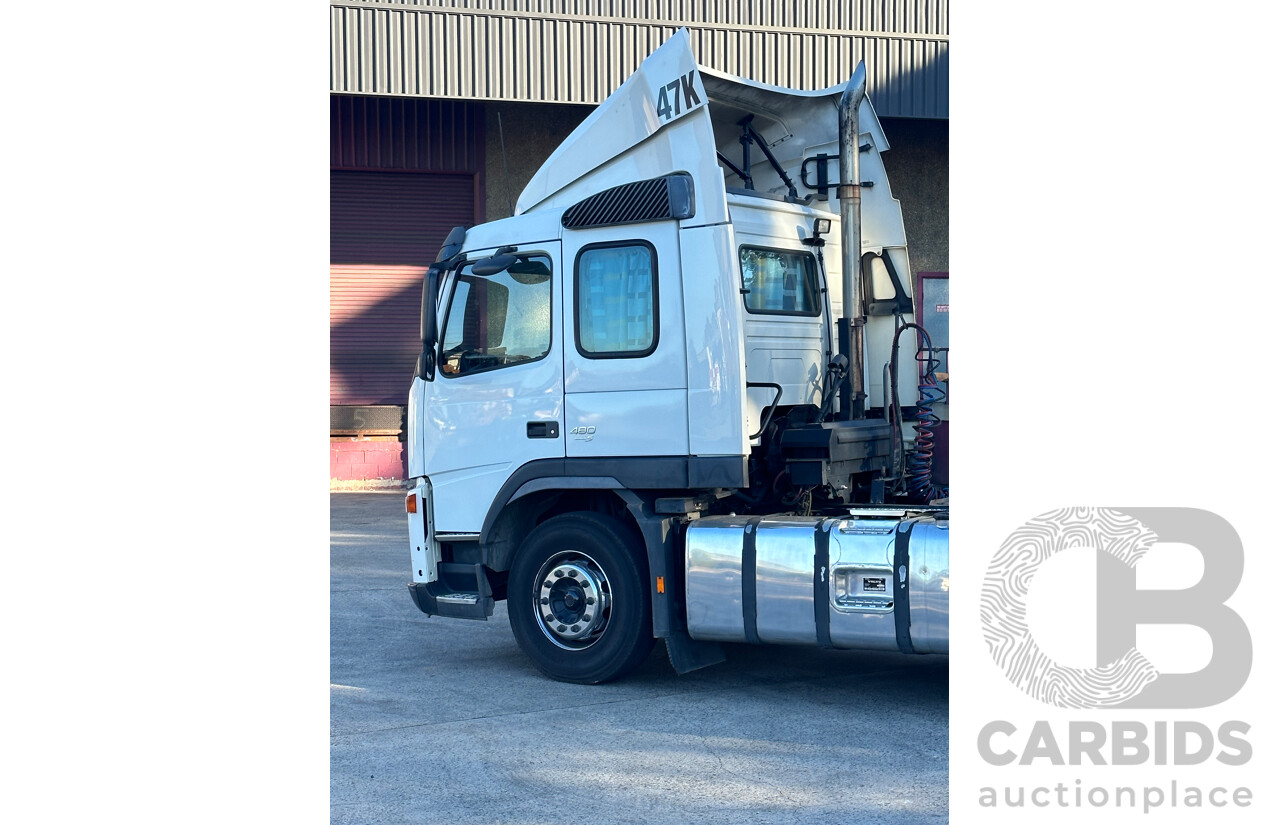 10/2008 Volvo FM 13 6x4 480 HP I-Shift Prime Mover