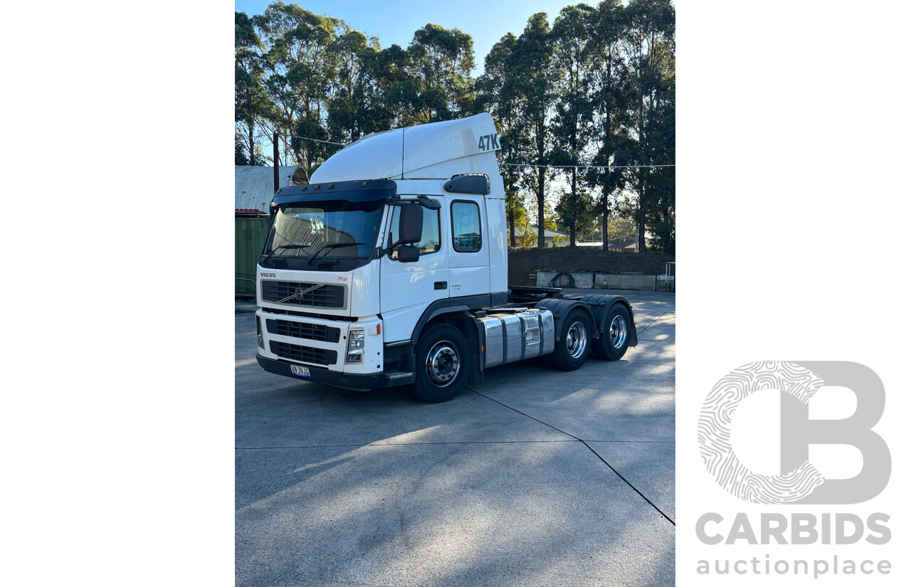 10/2008 Volvo FM 13 6x4 480 HP I-Shift Prime Mover