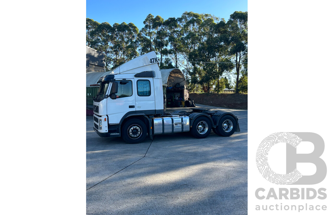 10/2008 Volvo FM 13 6x4 480 HP I-Shift Prime Mover