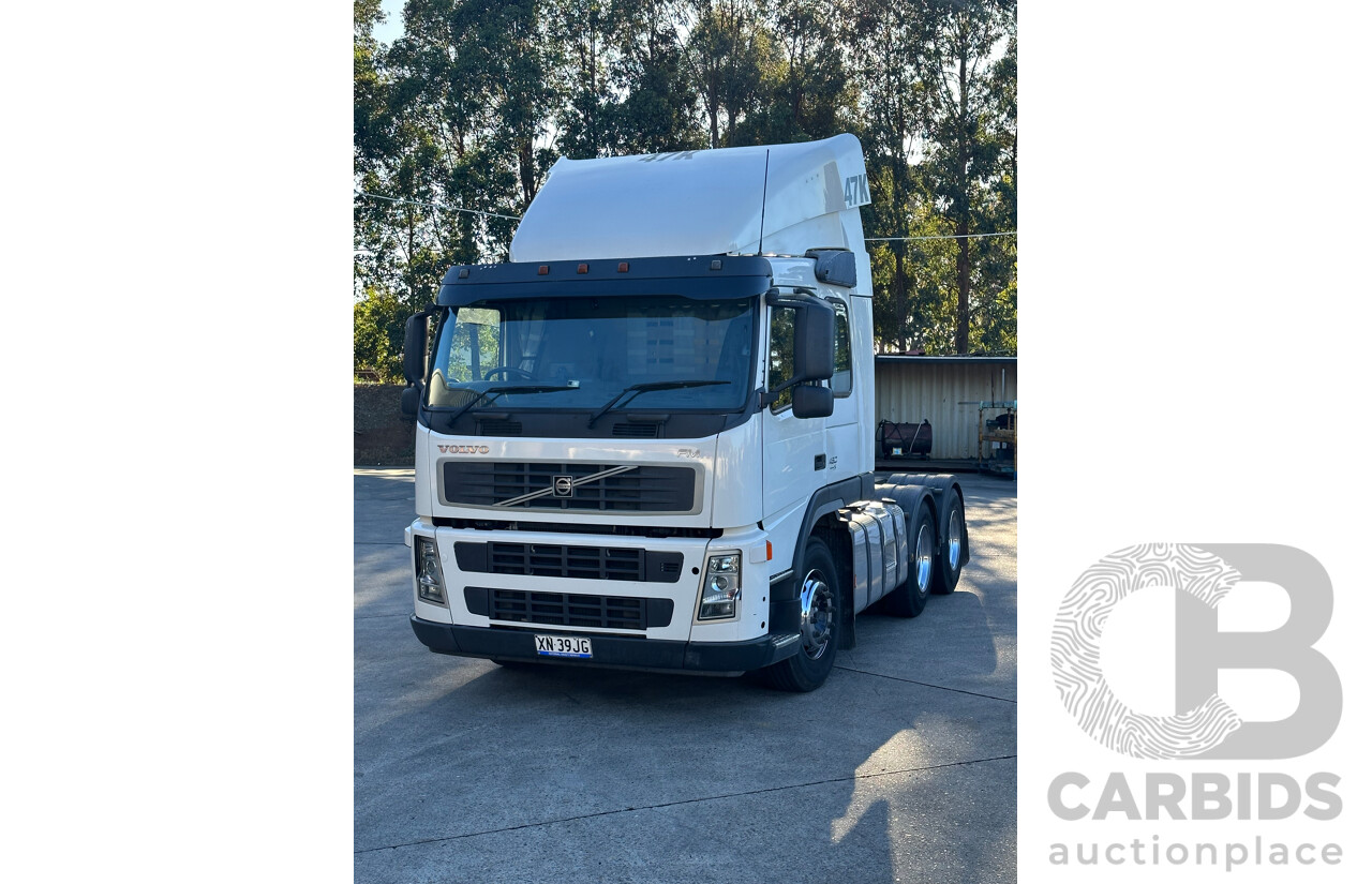 10/2008 Volvo FM 13 6x4 480 HP I-Shift Prime Mover