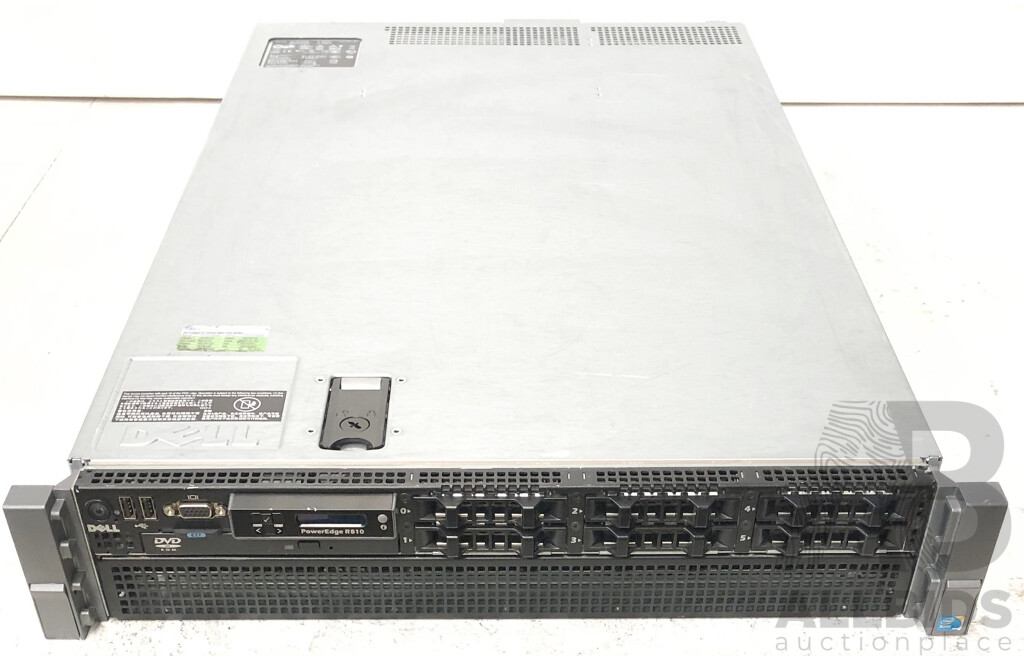 Dell PowerEdge R810 Dual Intel Xeon (E7-2850) 2.00GHz-2.40GHz 10-Core CPU 2RU Server w/ 256GB DDR3