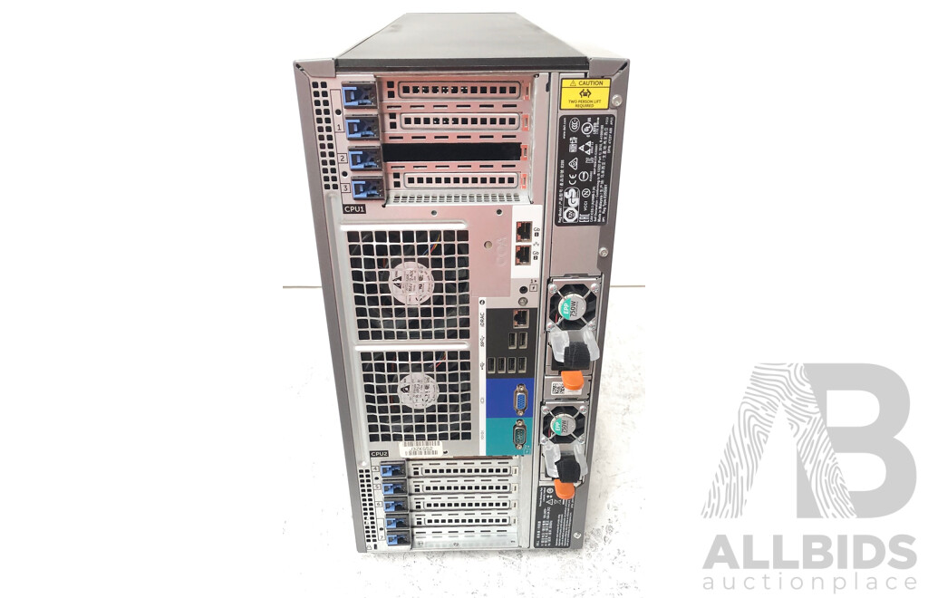 Dell PowerEdge T630 Dual Intel Xeon (E5-2630 v3) 2.40GHz-3.20GHz 8-Core CPU Tower Server w/ 128GB DDR4