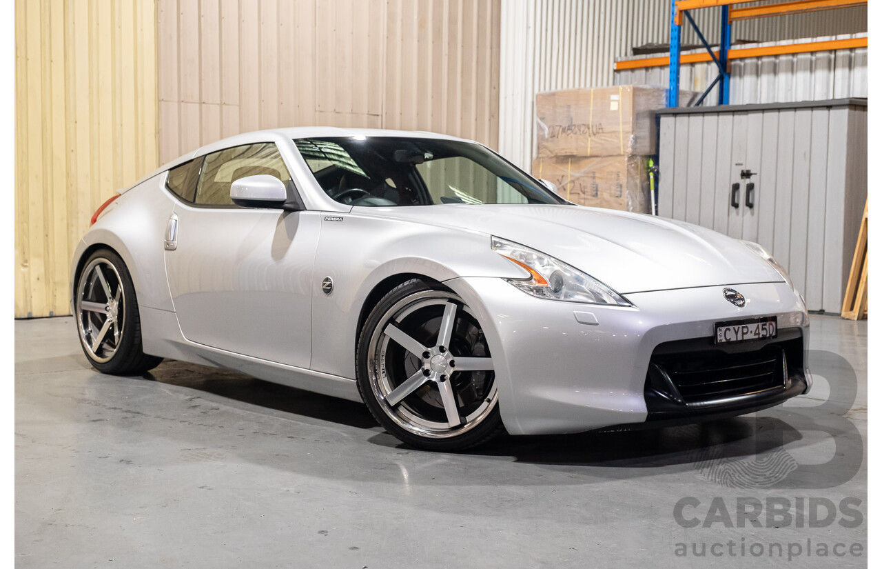 6/2012 Nissan 370Z Z34 MY13 2d Coupe Brilliant Silver V6 3.7L