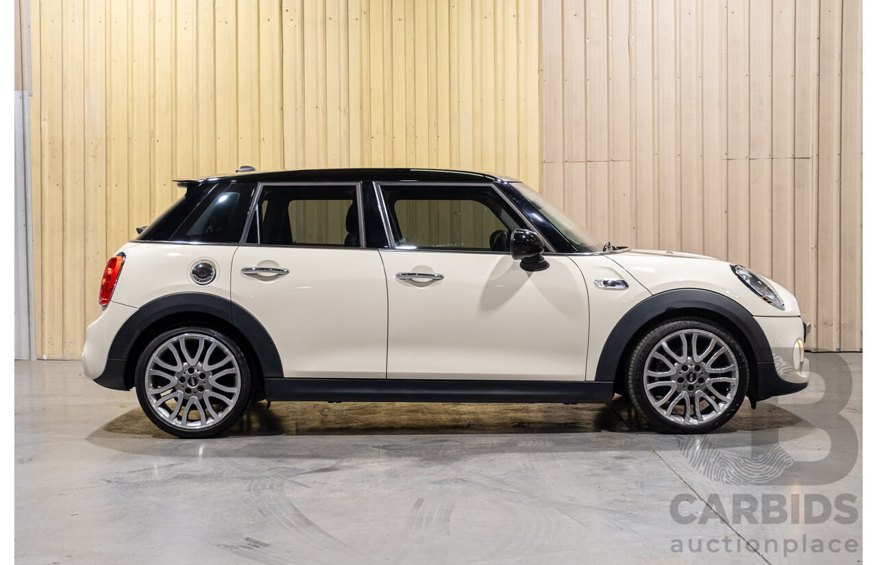 3/2015 Mini Cooper S F55 5d Hatchback White Turbo 2.0L