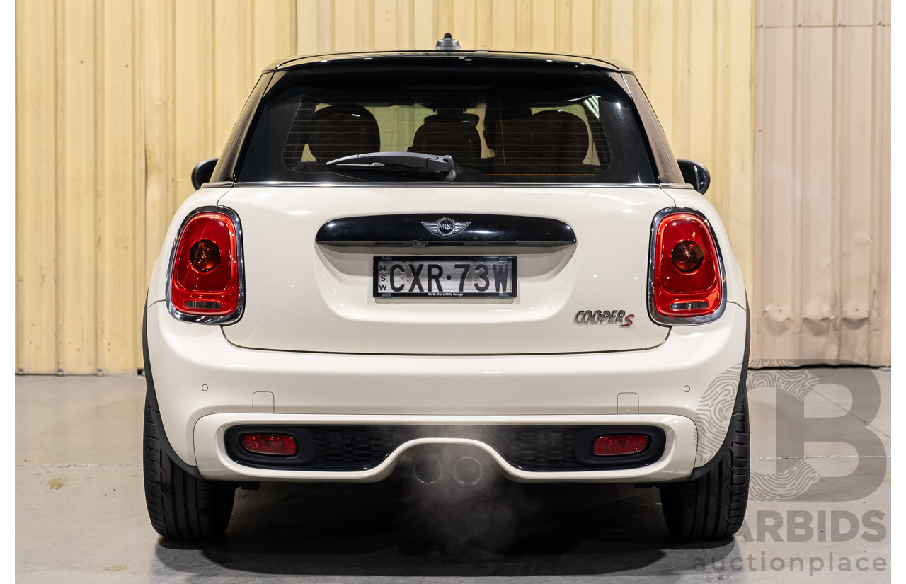 3/2015 Mini Cooper S F55 5d Hatchback White Turbo 2.0L