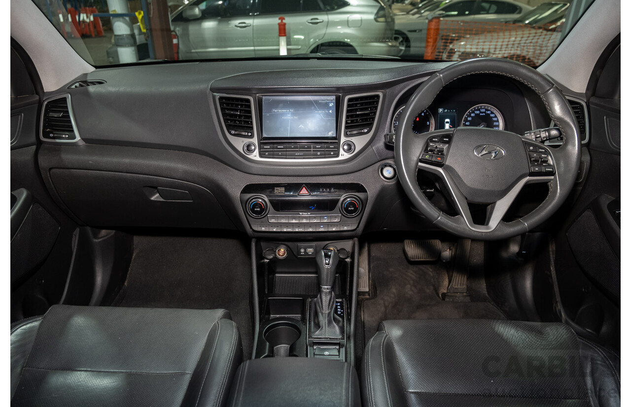 3/2017 Hyundai Tucson Highlander (AWD) TLE 4d Wagon Metallic Blue Turbo Diesel 2.0L