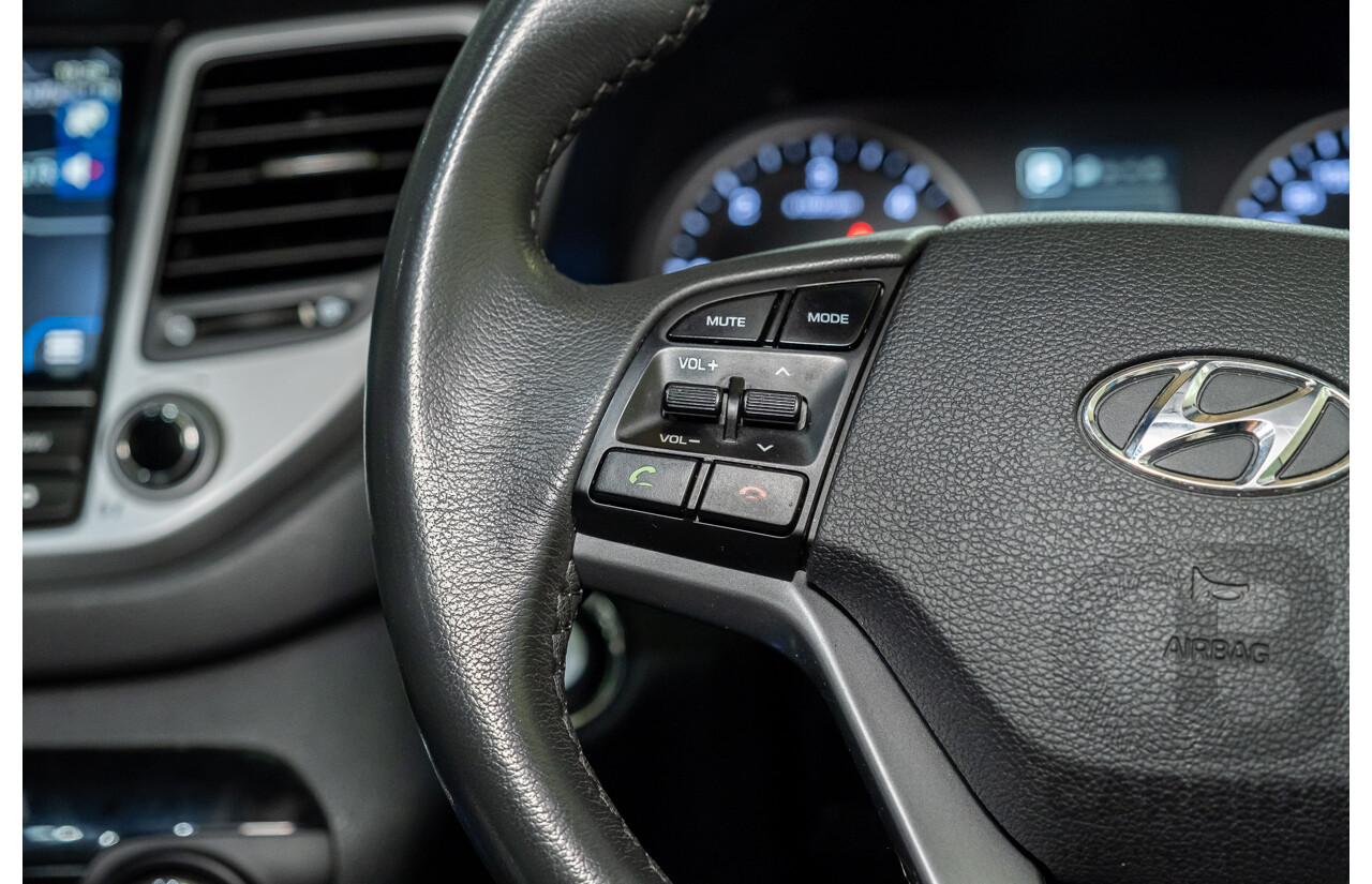 3/2017 Hyundai Tucson Highlander (AWD) TLE 4d Wagon Metallic Blue Turbo Diesel 2.0L