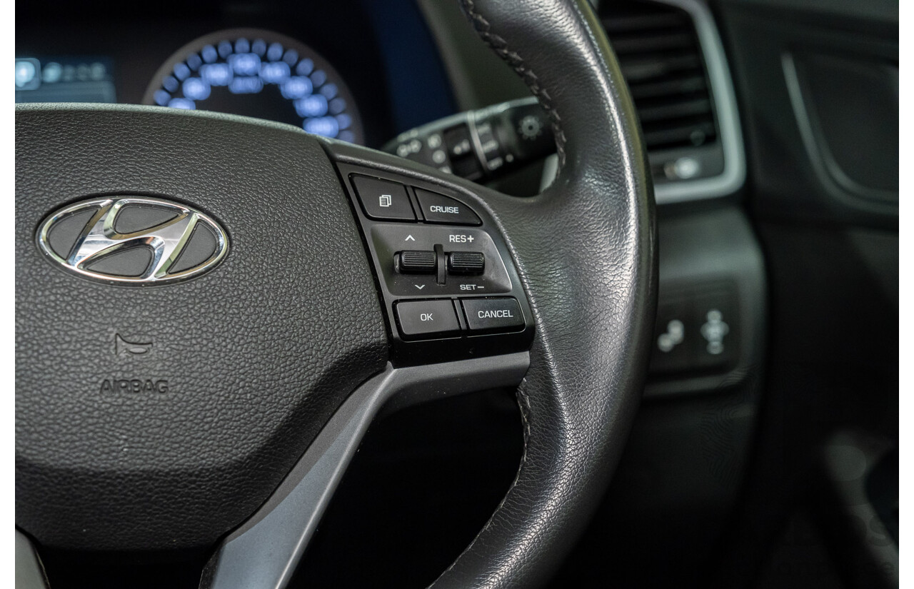 3/2017 Hyundai Tucson Highlander (AWD) TLE 4d Wagon Metallic Blue Turbo Diesel 2.0L