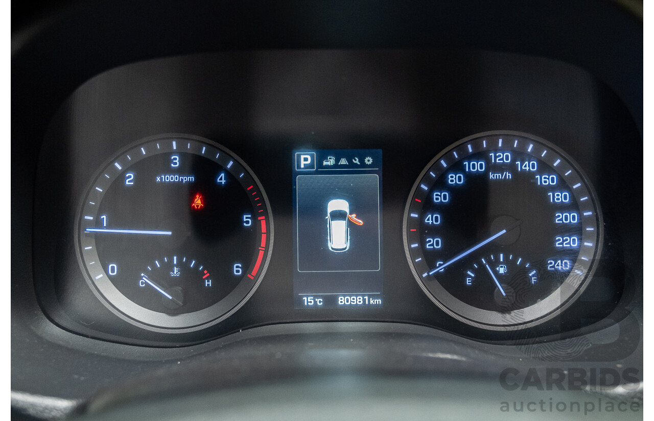 3/2017 Hyundai Tucson Highlander (AWD) TLE 4d Wagon Metallic Blue Turbo Diesel 2.0L