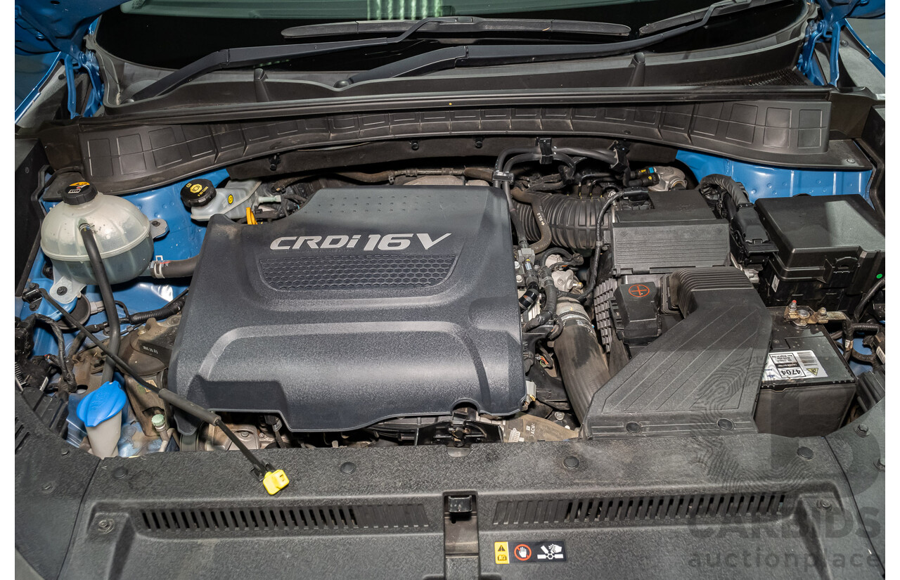 3/2017 Hyundai Tucson Highlander (AWD) TLE 4d Wagon Metallic Blue Turbo Diesel 2.0L