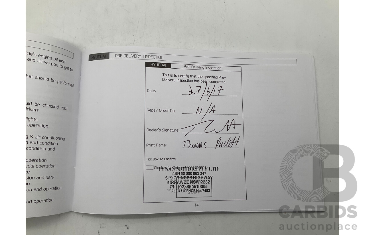 3/2017 Hyundai Tucson Highlander (AWD) TLE 4d Wagon Metallic Blue Turbo Diesel 2.0L