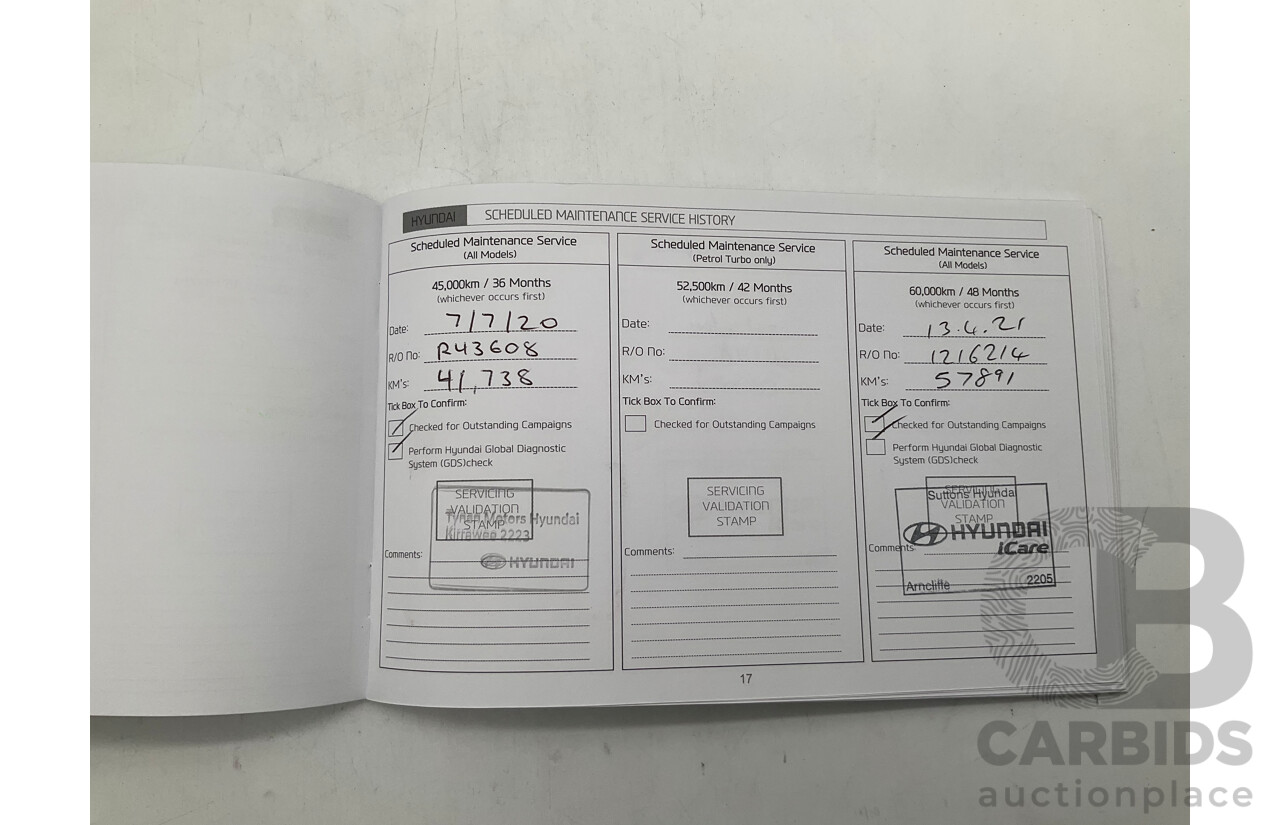 3/2017 Hyundai Tucson Highlander (AWD) TLE 4d Wagon Metallic Blue Turbo Diesel 2.0L