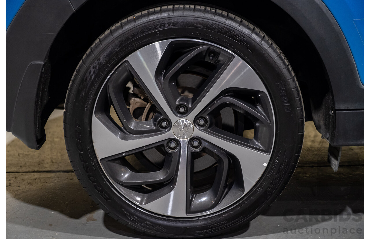 3/2017 Hyundai Tucson Highlander (AWD) TLE 4d Wagon Metallic Blue Turbo Diesel 2.0L