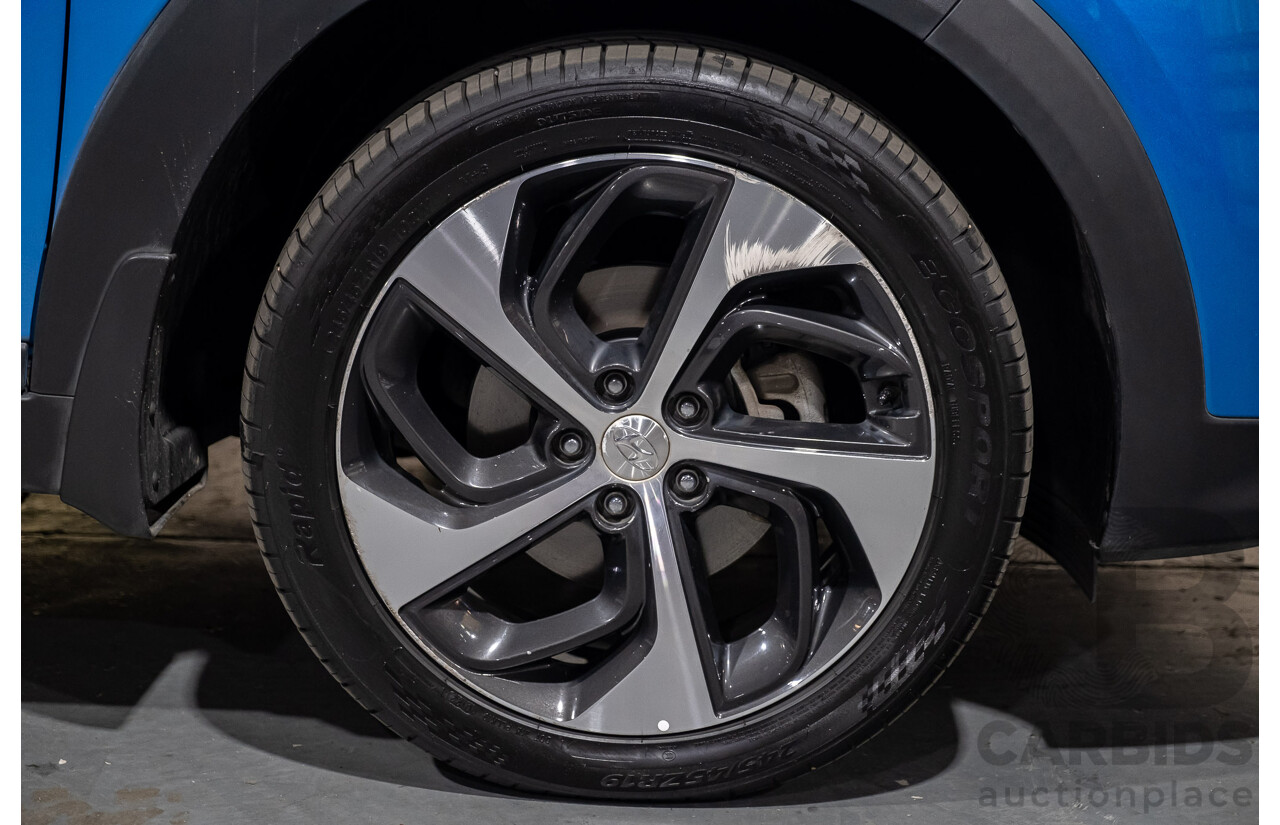 3/2017 Hyundai Tucson Highlander (AWD) TLE 4d Wagon Metallic Blue Turbo Diesel 2.0L