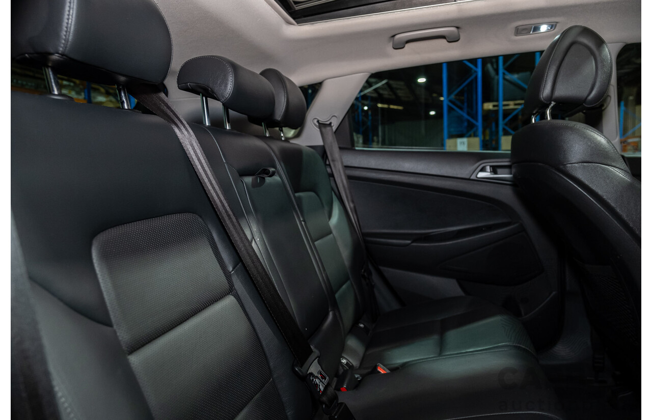 3/2017 Hyundai Tucson Highlander (AWD) TLE 4d Wagon Metallic Blue Turbo Diesel 2.0L